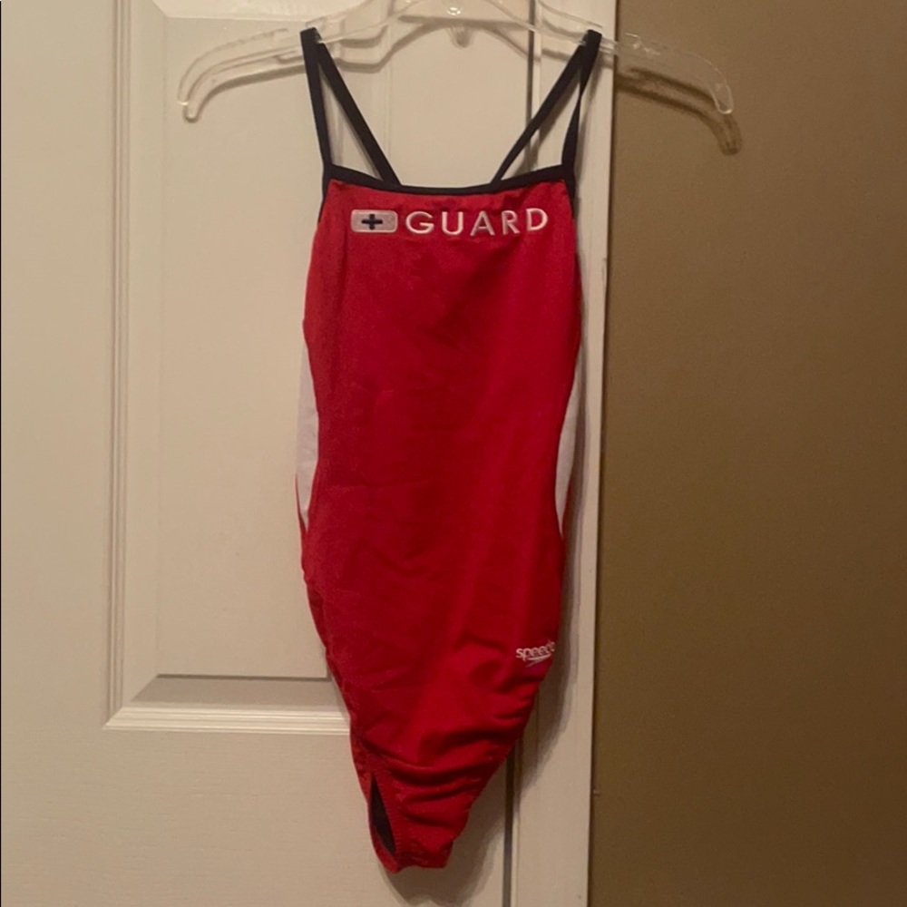 Speedo lifeguard swimsuit